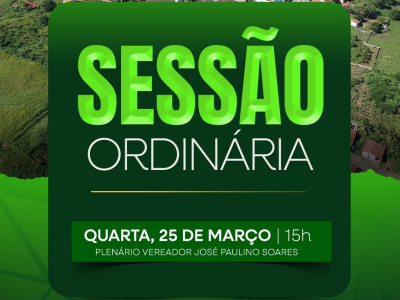 Câmara de Ielmo Marinho convida população para Sessão Ordinária nesta quarta-feira (25)